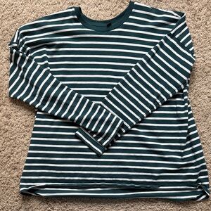 Uniqlo Striped Long Sleeve Tee